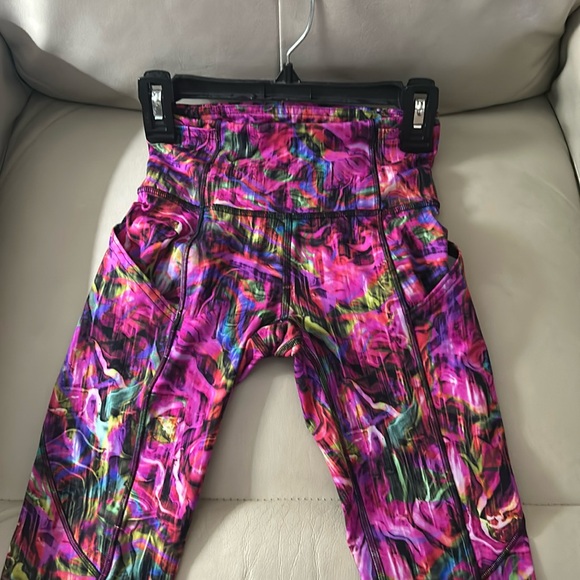 Lululemon Fast and Free leggings 24inch inseam raw hem - Picture 1 of 1